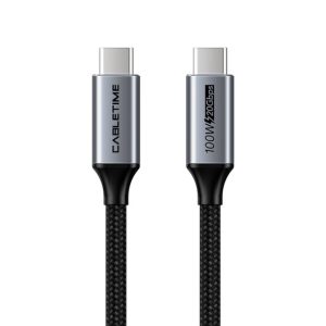CableTime CU20H USB 3.1 Gen 2 Type C To USB Type C 1M Cable