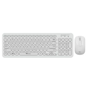 Alcatroz Jellybean U2000 Keyboard and Mouse – White