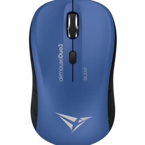 Alcatroz Airmouse Duo 3 Silent Wireless and Bluetooth Mouse – Black/Blue