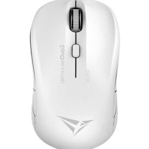 Alcatroz Airmouse Duo 3 Silent Wireless and Bluetooth Mouse – White