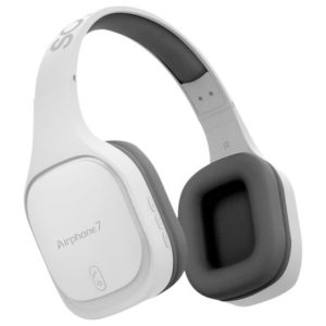 SonicGear Airphone 7 Bluetooth Headphones – White/Grey
