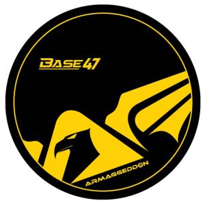 Armaggeddon Base-47 Wings Gaming Floor Mat – Yellow