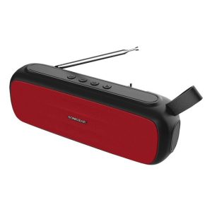SonicGear P8000 Super FM Bluetooth Speaker – Black/Red