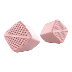 SonicGear Sonicube 2.0 USB powered Speakers – Peach