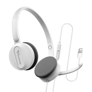 Alcatroz XP 3U USB Headset with Mic – White