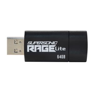 Patriot Supersonic Rage Lite 64GB USB3.2 Flash Drive
