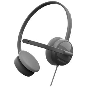 SonicGear Xenon 1 Headset with Mic – Dark Grey