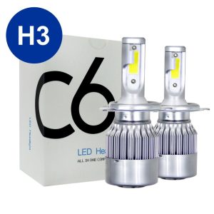 C6 H3 36W LED Headlights