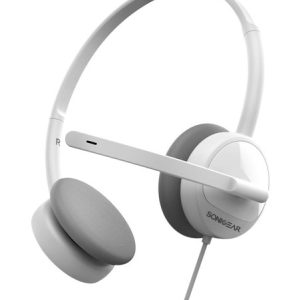 SonicGear Xenon 1U USB Headset with Mic – White