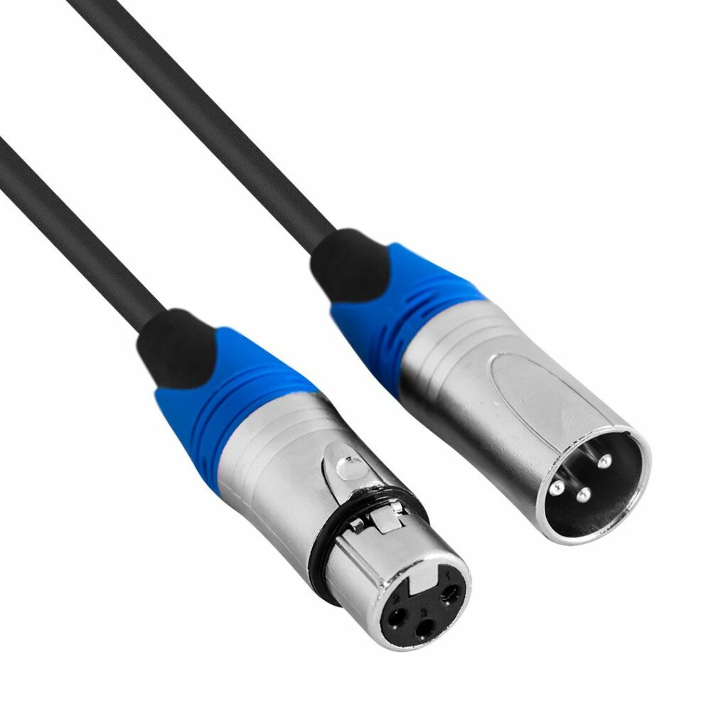 Cavo Audio Da 20 M Per Microfono Di Tipo XLR 3 Pin Maschio-femmina | Leroy Merlin