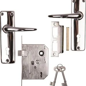 Guardtek Door Lock W/Handle & Keys