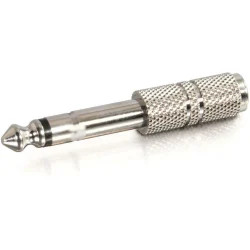 6.3mm Male-3.5mm Mono Female Metal Plug