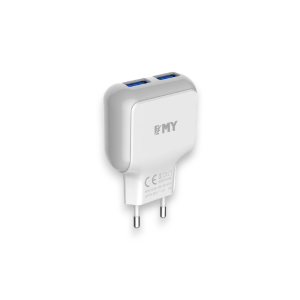 EMY MY-220 2.4A 2USB Charger – Micro