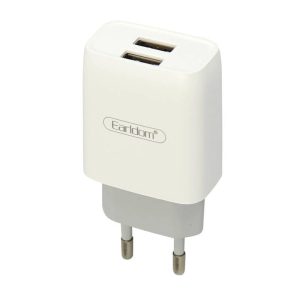 Earldom ES-196 2.1A 2USB Charger – Type-C