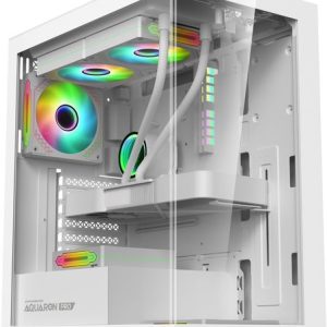 Armaggeddon Aquaron Pro ATX Gaming Case – White