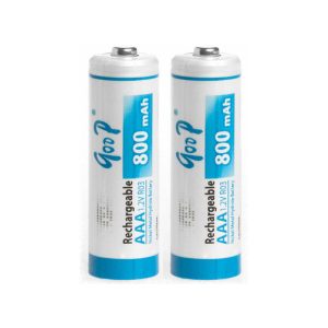GOOP 800mAh Rechargeable AAAx2 Battery