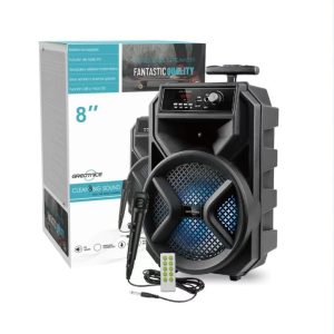 GTS-1340 Bluetooth 8″ Speaker W/Mic+Remote