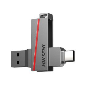 Hiksemi Dual Slim 128GB 2-in-1 USB Flash Drive