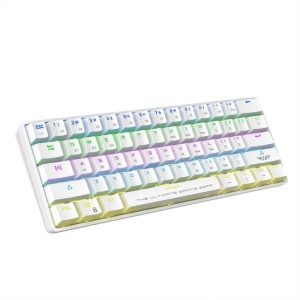 Armaggeddon MBA-61R Starling 61 Key Bluetooth Mechanical Keyboard – White