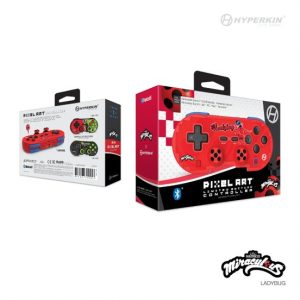 Hyperkin Official Miraculous Pixel Art Bluetooth Switch Controller – Ladybug