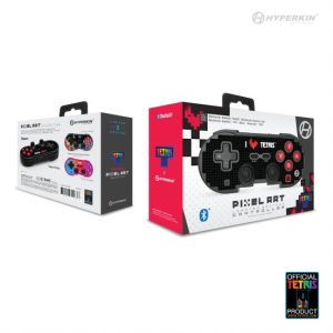 Hyperkin Official Tetris Pixel Art Bluetooth Switch Controller – Heart Drop