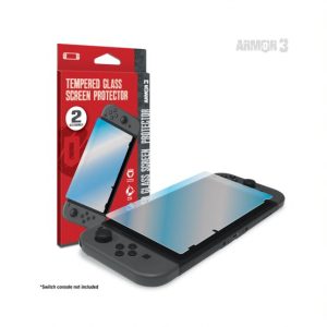 Armor3 Tempered Glass Screen Protector 2 Pack For Nintendo Switch