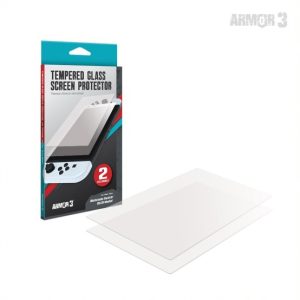 Armor3 Tempered Glass Screen Protector 2 Pack For Nintendo Switch OLED