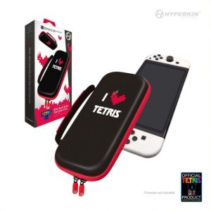 Hyperkin Limited Edition Official Tetris EVA Hard Shell Carrying Case – Heart Drop