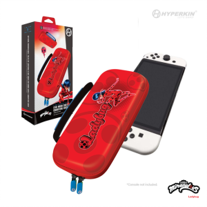 Hyperkin Official Miraculous EVA Hard Shell Carrying Case – Ladybug