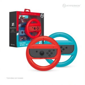 Hyperkin Racing Wheel Set 2 Pack For Joy-Con – Blue/Red