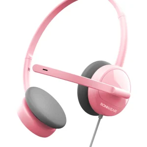 SonicGear Xenon 1U USB Headset with Mic – Pink