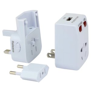 998 1USB Universal Travel Adapter