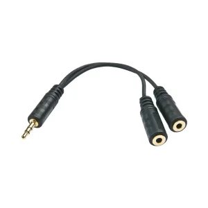 3.5mm AUX – 2*3.5mm Female cable