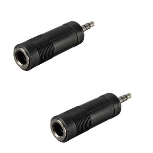 3.5mm(M) to 6.3mm(F) (4 Pack) Adapter