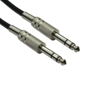 3M 6.3mm Male-Male Mic Cable