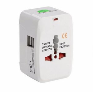 931D 2USB Universal Travel Adapter