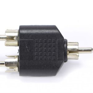 RCA(M) to 2XRCA(M) (Pack 2) Adapter