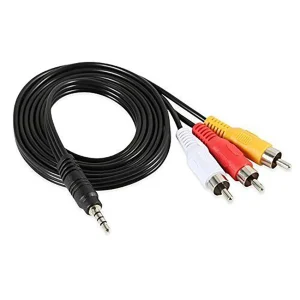 TRRS AUX – 3 RCA Cable