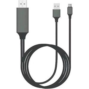 Type-C to HDMI+USB 2M Cable