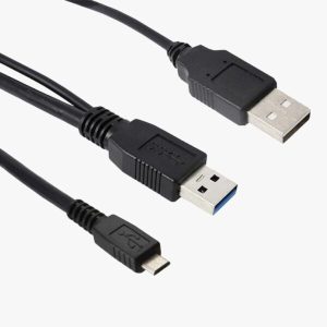 USB – USB+Mini USB Cable