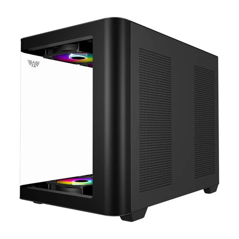 Armaggeddon Aquaron X-Curve 285 MicroATX Gaming Case - Black - Image 4