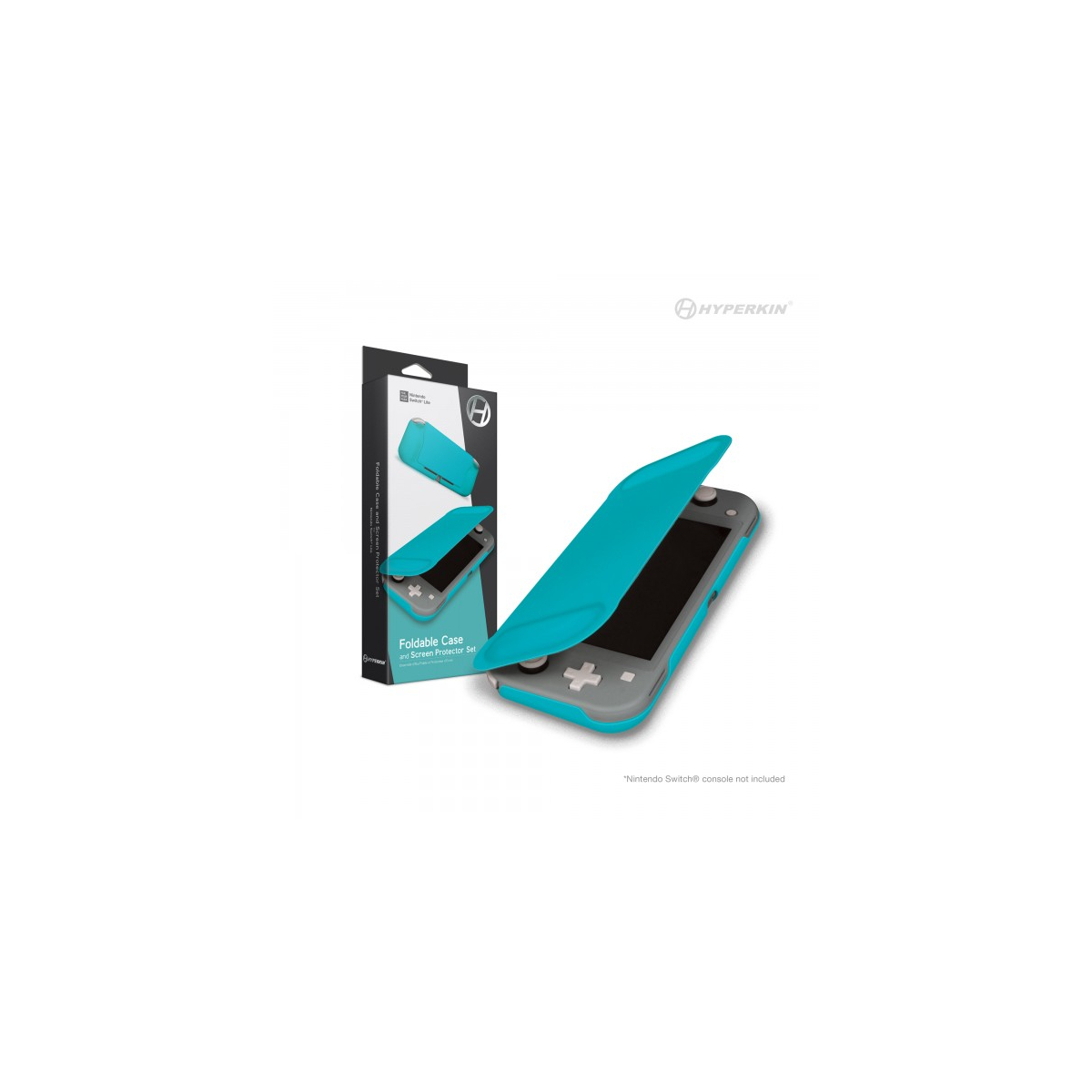 Hyperkin Foldable Case and Screen Protector Set For Switch Lite - Turquoise
