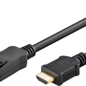 Goobay DisplayPort to HDMI 1m Cable