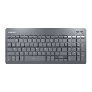 Alcatroz Xplorer Go! BTR-200 Bluetooth and Wireless Keyboard – Slate