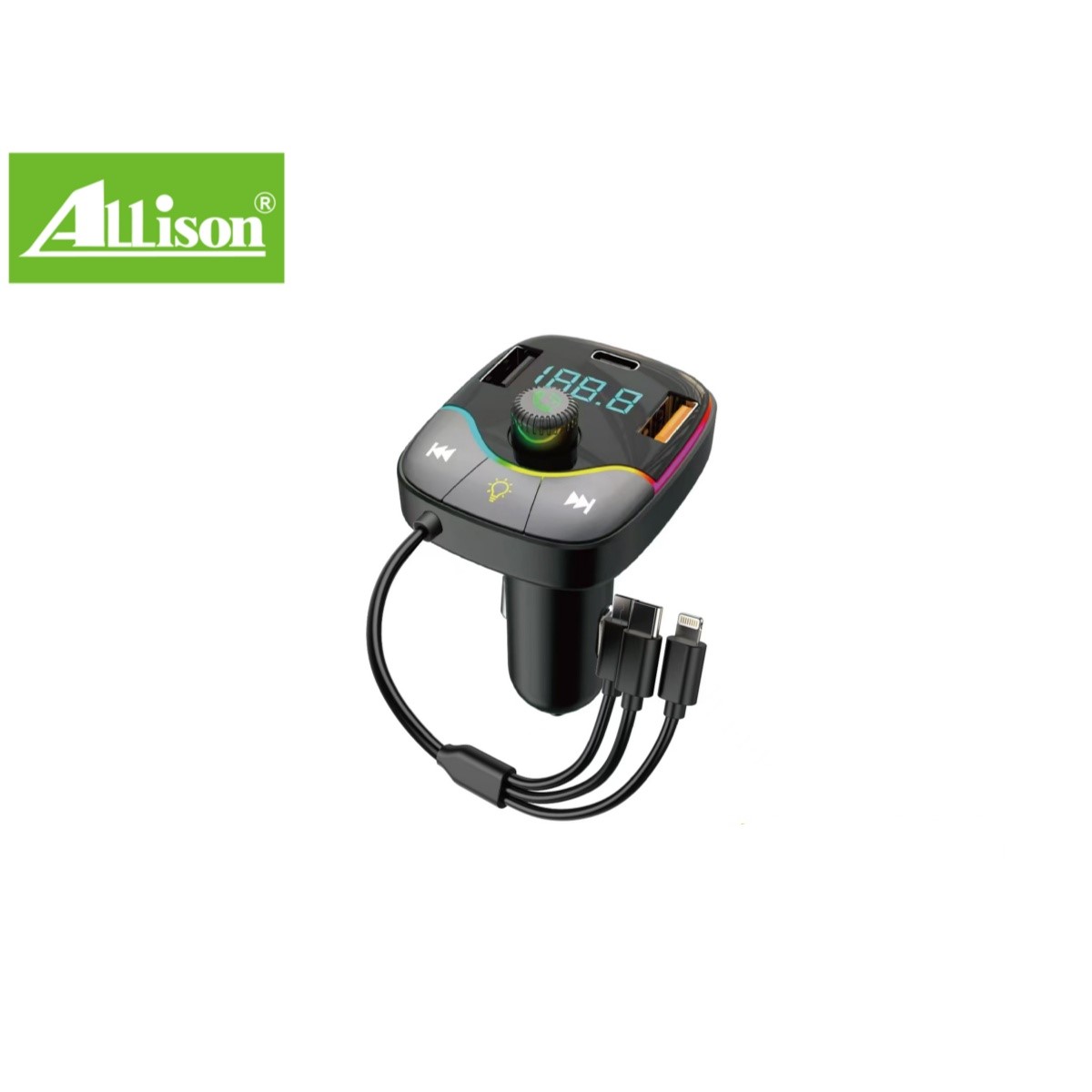 Allison ALS-A36 USB*2+Type-C Bluetooth Modulator