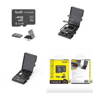 budi CP580 Card Reader W/Storage