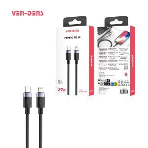 VEN-DENS VD-DCM04 27W Type-C~iPhone Cable