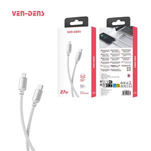 VEN-DENS VD-DCQ04 27W Type-C~iPhone Cable