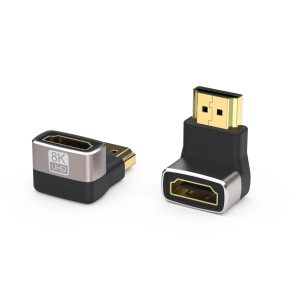 HDMI Male~Female 8K L-90″ Adapter