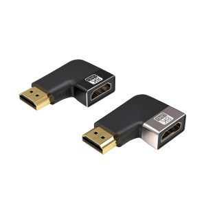 HDMI Male~Female 8K Left Adapter